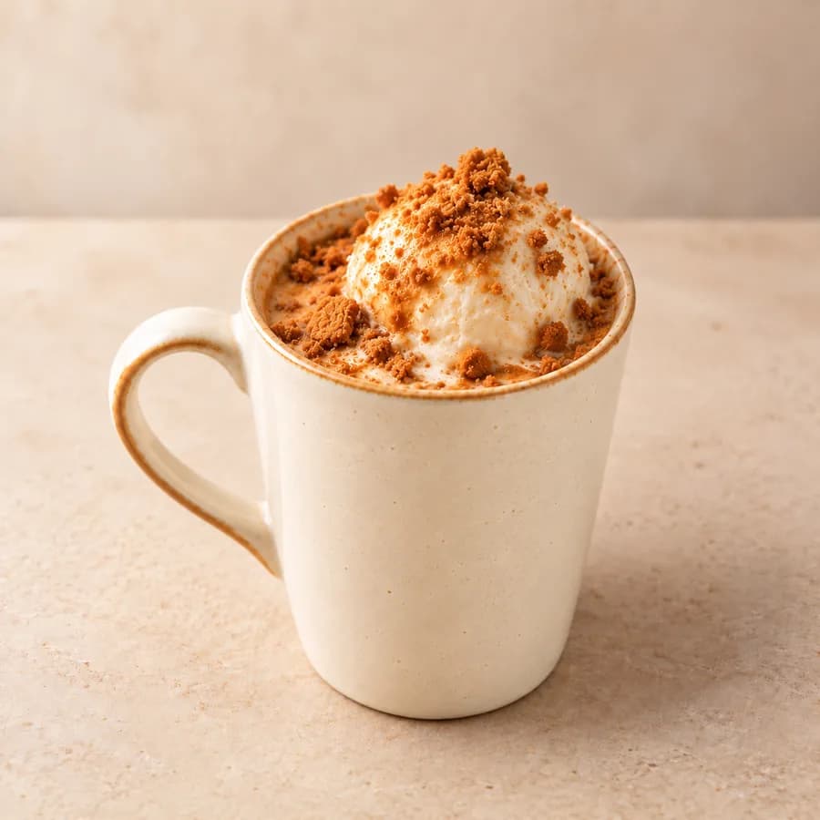 Biscoff Affogato: affogato coffee dessert at The Waffle Co.