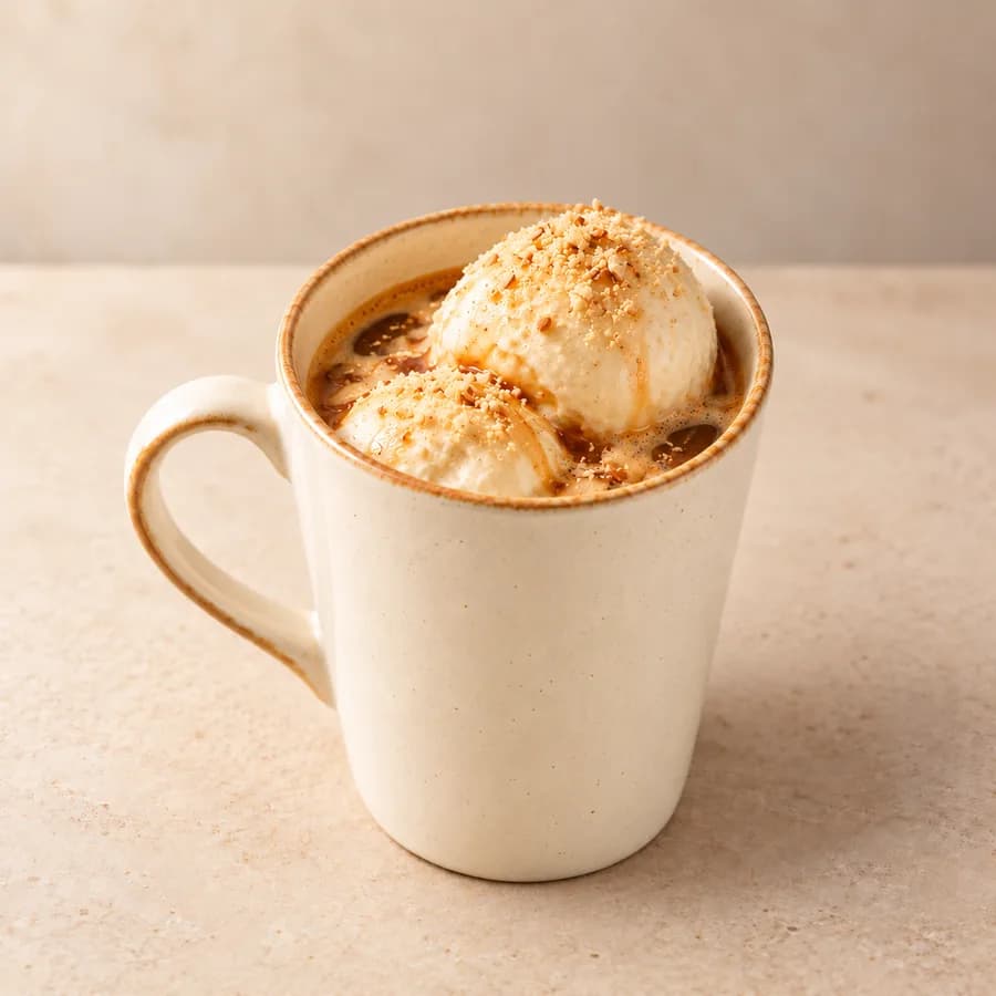 Classic Affogato: affogato coffee dessert at The Waffle Co.