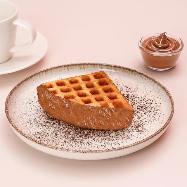 Nutella: waffle sandwich dessert at The Waffle Co.