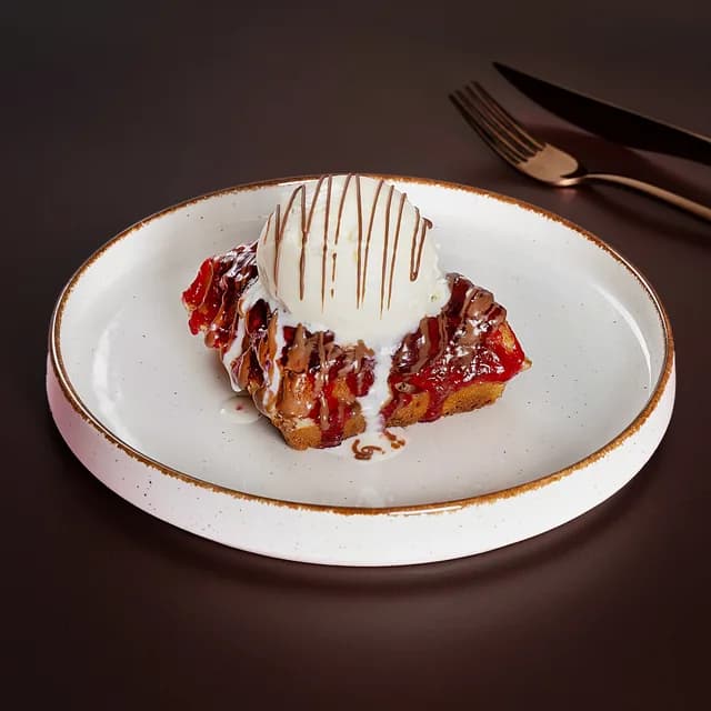 Strawberry Chocolate: eggless halal waffle dessert at The Waffle Co.