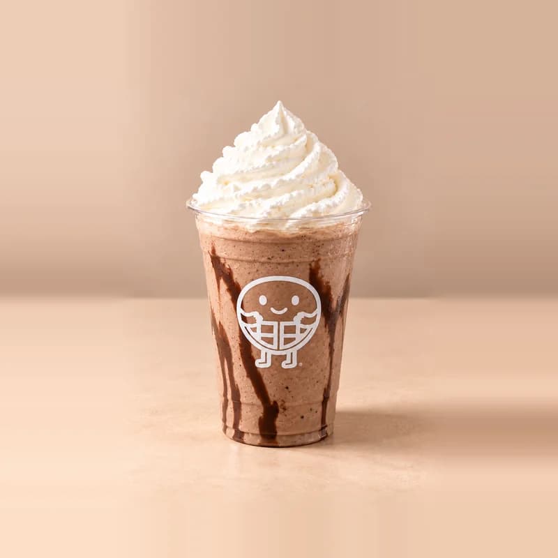 Nutella Dream: thick milkshake dessert at The Waffle Co.